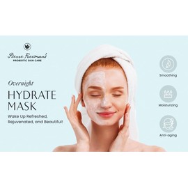 Pierre Freeman's Overnight Hydrate Mask Blended with Argan and Tea Tree Oil (4 oz.)