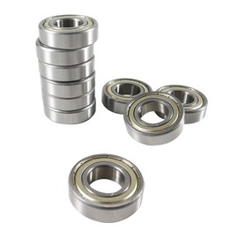 10 Pcs Deep Groove Ball Bearing Metal Double Shielded Steel Bearings 15mm x 32mm x 9mm