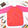 Amaza 2-Piece Children's Painting Apron with Velcro Fastening for Ages