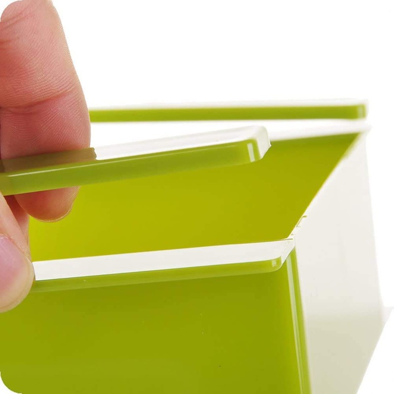 EZONEDEAL Fridge Drawer Organizer, Retractable Drawer Refrigerator Storage Box, Unique