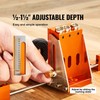 VEVOR Pocket Hole Jig Kit, 34 Pcs Pocket Hole Jig