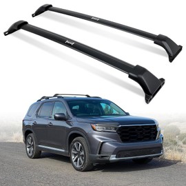 AUXPACBO 330 LBS Upgrade Roof Rack Fit for Pilot 2023 2024 2025 Crossbars Luggage Carrier Bars Kayak Rack Bike Rack Cargo Bar Cross Bars