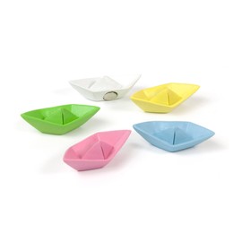 Trendform® Assorted Popular Shape Office Magnets-Paper Boat (Set of 5), 9 x 10 x 2.2 cm