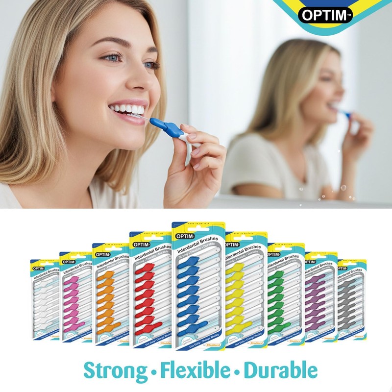 25 Stoddard ICON Interdental Brushes. Value Pack. All with extendable