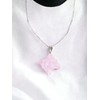 Merkaba Necklace Pendant Rose Quartz