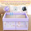 Baby Playpen with Mat 64"x64" - Playpen for Babies and
