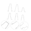 Alipis 6Pcs Headlight Bulb Retainer Clips Durable Headlamp Spring Clip