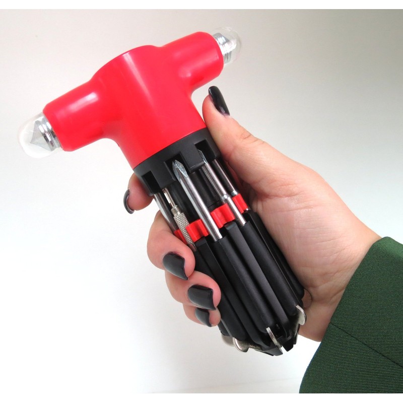 Danny's World Precision 8 in 1 Multi-End Screwdriver Tool with