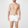 Lonsdale Mens 2 Pack Trunks White XL