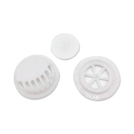 Plastic Breather Breathing Valve,Valve Breathing for mask,Plastic Valve,Face Cover Accessories,DIY Masks, Accessories for Masks Active Restock Requests: 0 (White)