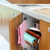 2 Pcs Stainless Steel Paper Towel Holders, Kitchen Roll Paper