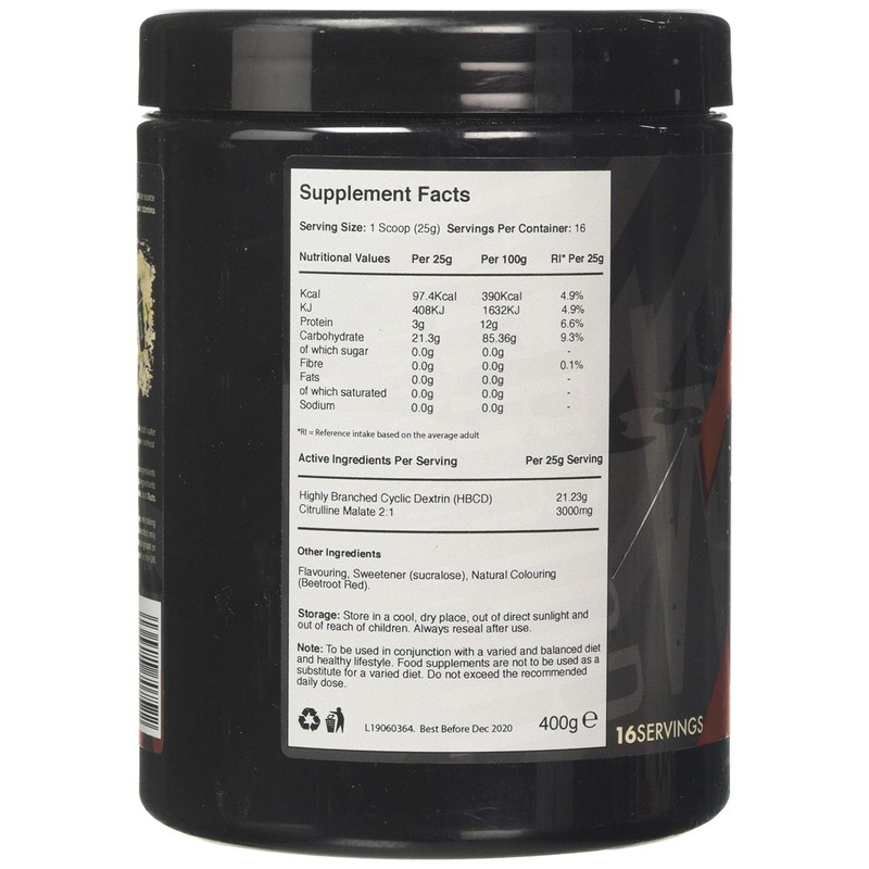 Warrior Cyclic - Savage Strawberry 16 Servings - 400g