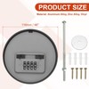 PATIKIL Key Lock Box Wall Mount with Code, 4 Digit