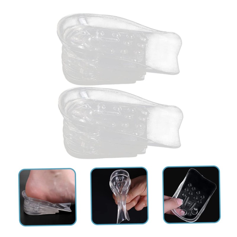 Gatuida Shoe Heel Inserts for Women's Men's Shoes 5 Layer