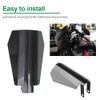WATERWICH Handguards Coffin Cut Hand Guards Compatible with Harley Dyna