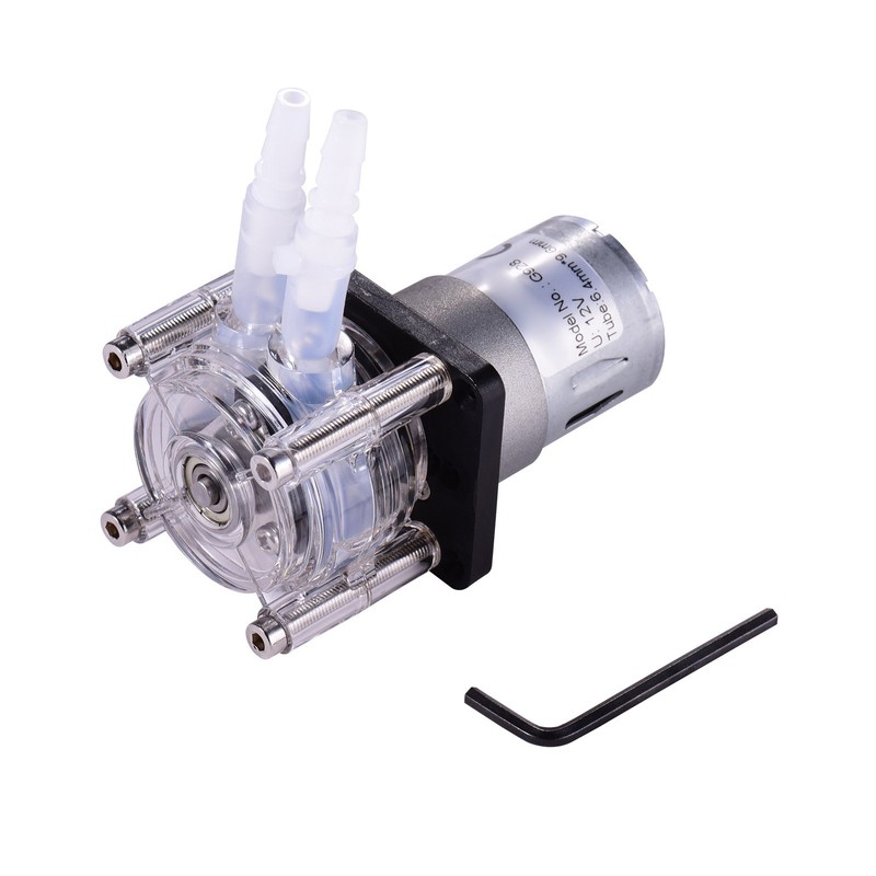 GROTHEN DC 24V Peristaltic Pump with Silicone Tubing High Water