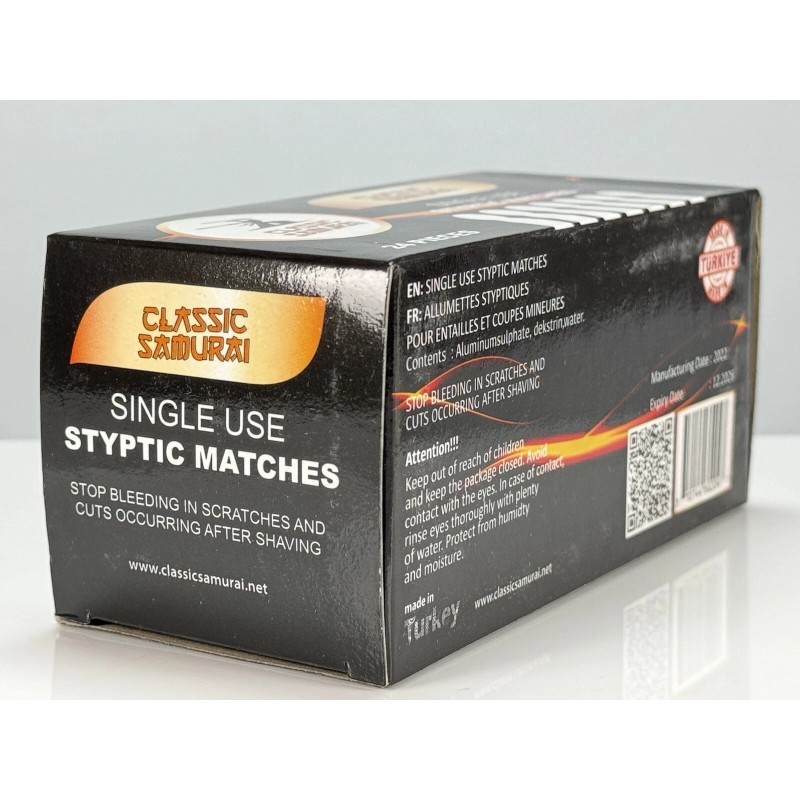 Classic Samurai 480 Styptic Sticks Disposable Single Use For Barber