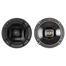 Polk Audio 6.5" 300W 2 Way Car/Marine ATV Stereo Coaxial Speakers DB652 (Pair) (Renewed)