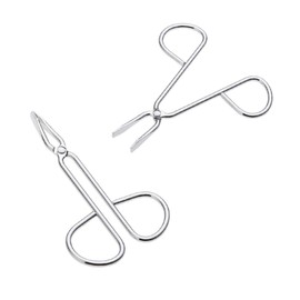 Beavorty 1set Stainless Steel Eyebrow Tweezers Tool for Eyebrow Grooming Anti Lightweight Design for Men and Women Makeup Use