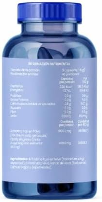 JOYCARE NATURAL Citrato de Magnesio en Cápsulas Relajación y el Bienestar (120 cápsulas)