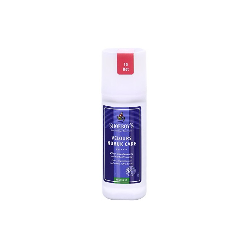 Shoeboys Velours Nubuk Care - Suede Care (75 ml, Red),