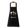 Hand erasable aprons on both sides, Oil and Water Resistant