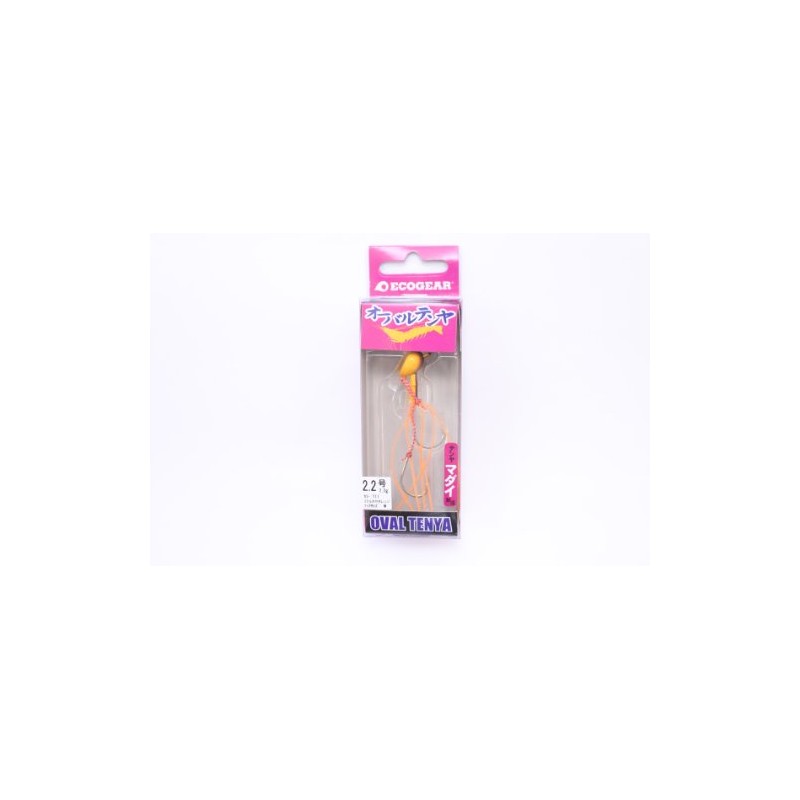Ecogear Oval Tenya No. 10 T11 Real Hoya Orange 11144