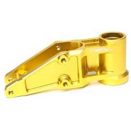 TREAL Aluminum 7075 Front Bulkhead CNC Machined Upgrades for Losi Promoto MX Motorcycle FXR(Gold)