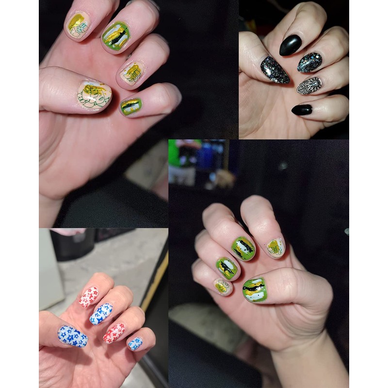 Biutee Stamping varnish set 8 colours 8 ml stamping varnish