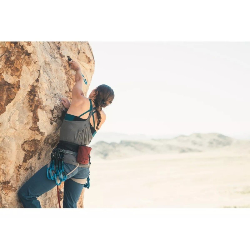 Black Diamond Arnés Para Escalar Solution Para Mujer Pewter