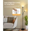 BoostArea Floor Lamps for Living Room, Modern Floor Lamp with