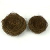 2Pcs Large Natural Rattan Birds Nest Spring Decoration Props Garden