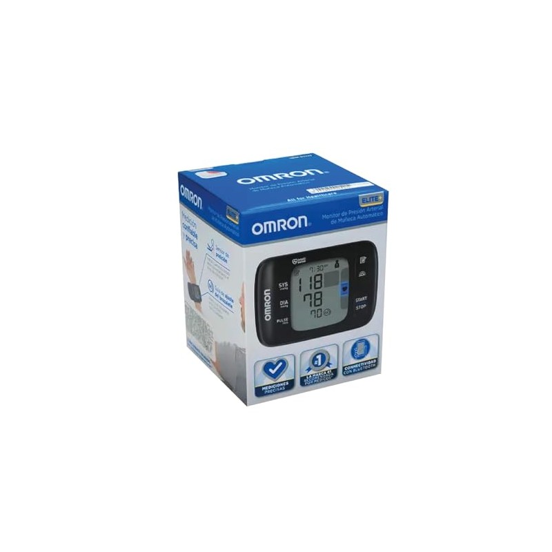 OMRON HEM-6232T Intelli IT Baumanómetro Digital de Muñeca Portátil con