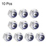 sourcing map Hex Lock Nuts - M12 x 1.75mm 304