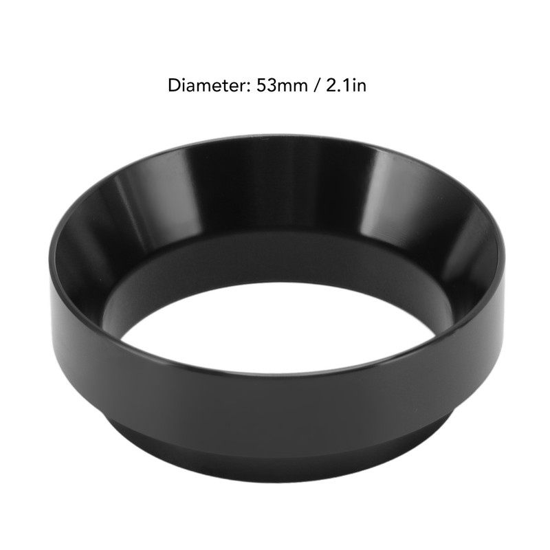 53mm Coffee Dosing Funnel Aluminum Alloy Magnetic Coffee Powder Dosing
