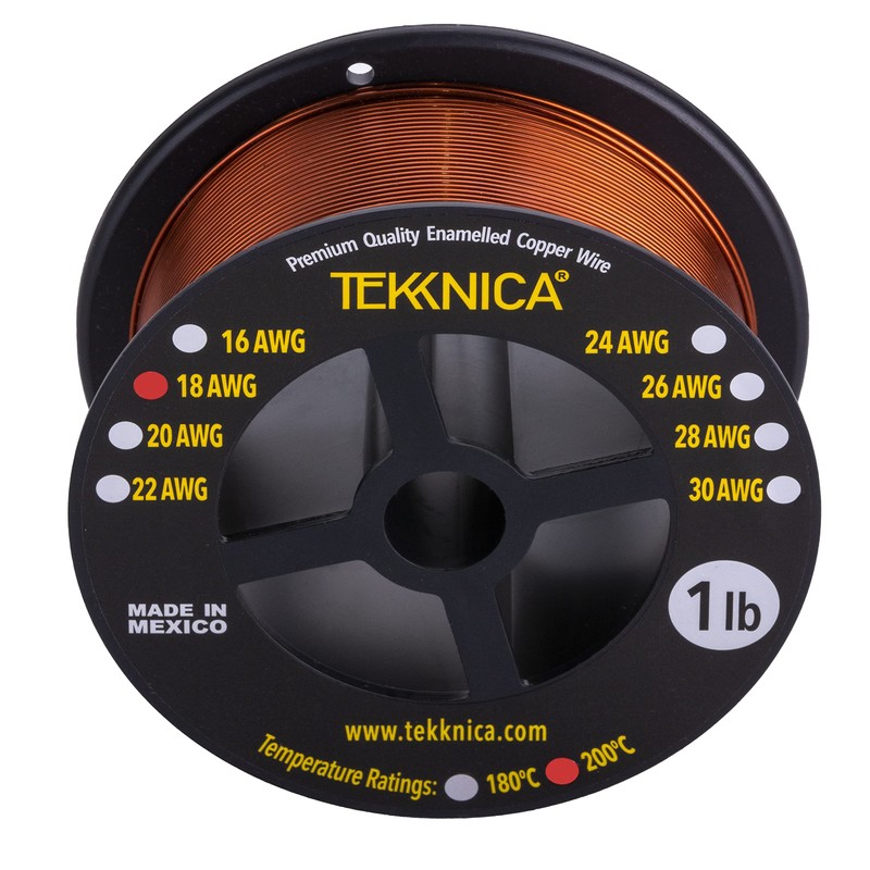 Magnet Wire 18 AWG - Enameled Magnet Winding Wire -100%