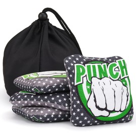 Cornhore Bags, Bean Bags for Cornhole Set of 4 Regulation Slick and Stick Cornhole Bags, Professional Game Changer Corn Hole Bags