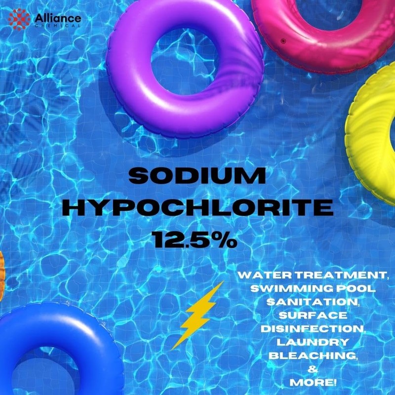 Alliance Chemical Sodium Hypochlorite Solution 12.5% - 4 Gallon Case