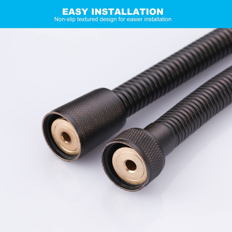 79 Inches Shower Hose Oil-Rubbed Bronze Finished, ALEASHA SUS 304