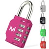 MERCURYAL Combination Lock, Locker Lock, 4 Digit Security Locks, 1/2