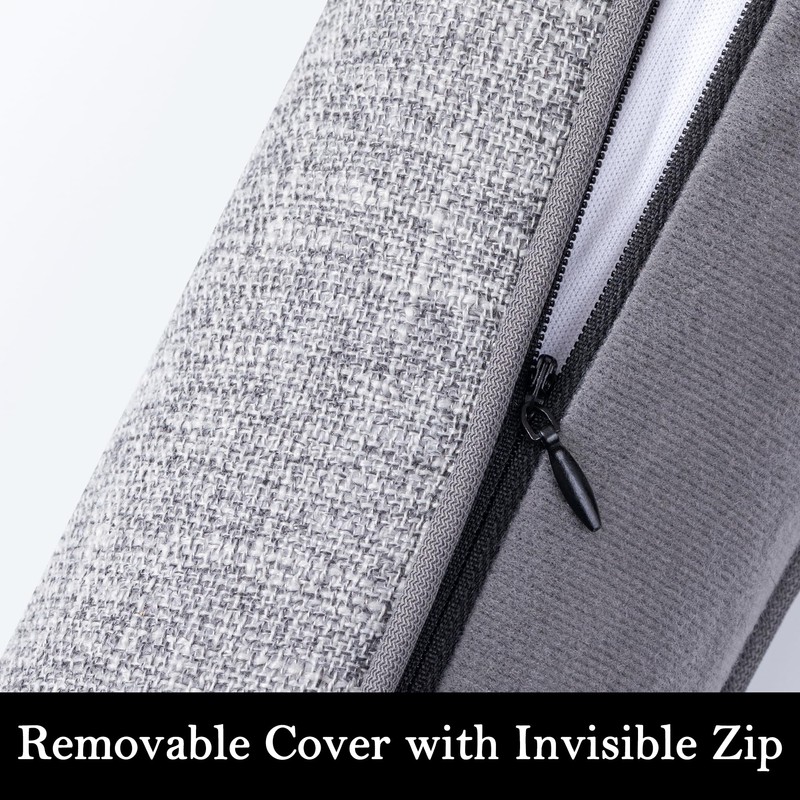 Sunolga 38" Linen Door Draft Stopper Blocks Hot and Cold