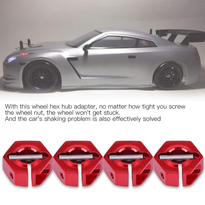 Tbest Wheel Hub Adapter 12 mm, Wheel Hub Adapter for