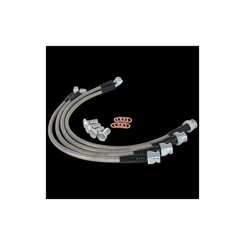 Corvette Brake Lines - Stainless Steel : 2006-2013 C6 Z06