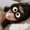 3D Bear Eye Sleep Mask, Zero Pressure Light Blocking Eyeshade