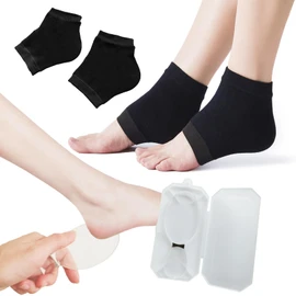 Cielbliss Soles Shaving Heel Care Socks, Foot Exfoliating Pack, Moisturizing, Cracking Prevention, Unisex
