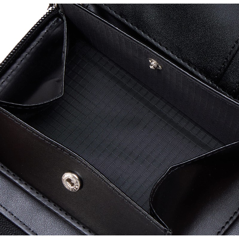 Ben Davis BDW-9313S Wallet, Billfold, Bi-fold, Synthetic Leather, Black