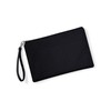 Westford Mill W520 Canvas Wristlet Pouch, Natural / black