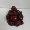 VOSAREA Laughing Buddha Statue Resin Maitreya Buddha Statue Fengshui Figurine