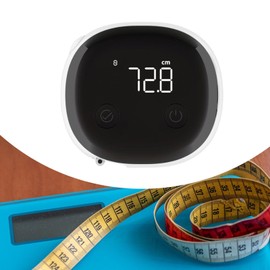 Fenteer Body Measuring Tape Circumference Measure Smart Metric/inch Locking Fitness Equipment Measurement Device for Arms Body Thigh