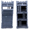 Siege Tower Medieval Battle Scatter Terrain Fantasy Historical Miniatures, Wargames
